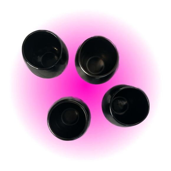 BIA CORDON BLEU GLAZED DRINKING GLASS SET OF FOUR - Picture 3 of 4